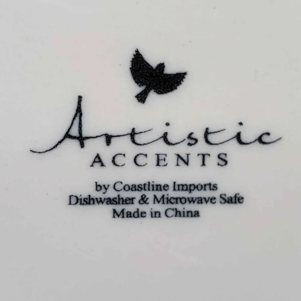 Artistic Accents Teapot Floral Orange